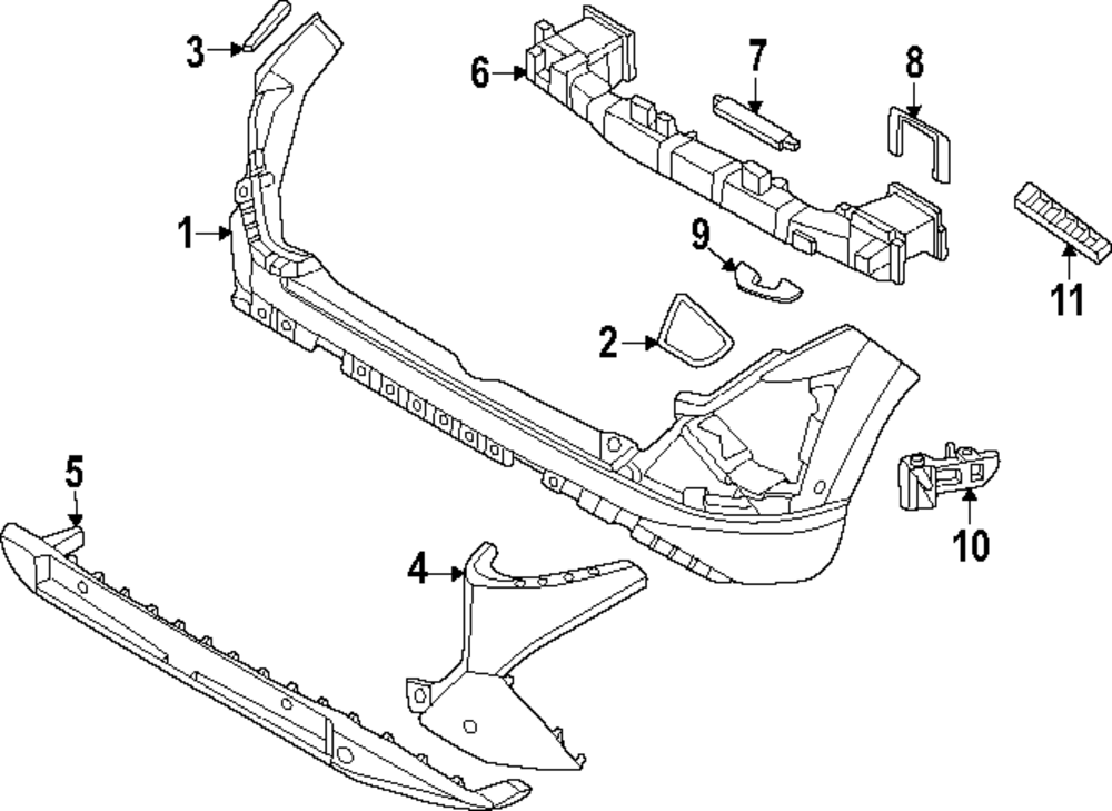 Moldura Puerta trasera izquierda Hyundai Kona 2023 a 2026 Original 87731BE010