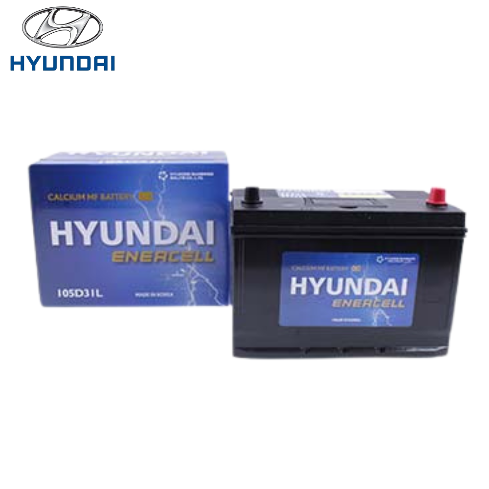 Batería Hyundai Original (-)(+) 90AH/750 CCA NX120-7L / 105D31L