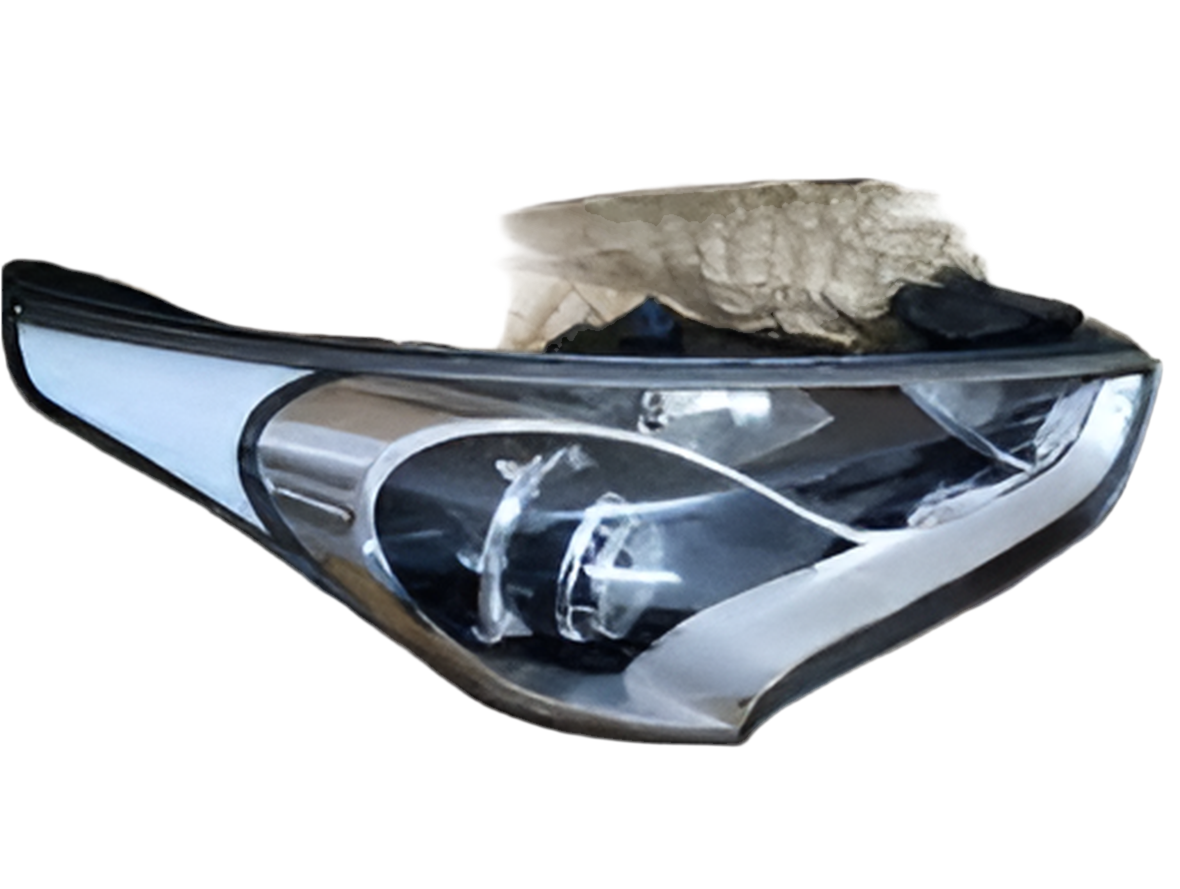 Optico Derecho Hyundai Veloster 2011 16 Original Con Led Cuadrado 921022V140