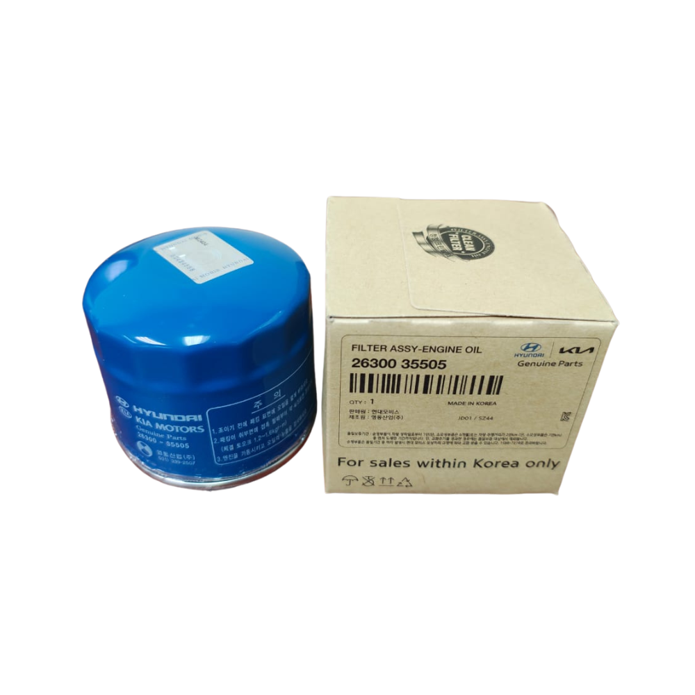 Filtro Aceite Bencina Original Mobis 2630035505 Accent Nw Accent Rb