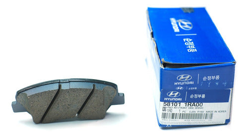 Juego Pastilla Freno Delantero Hyundai Accent Rb Kia Rio 2012 16 Original 581011Ra00