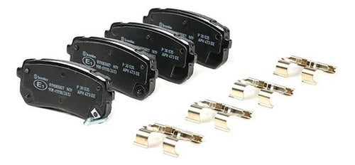 Juego Pastilla Freno Trasera Hyundai New H 1 2008 2019 Original 583024Ha50