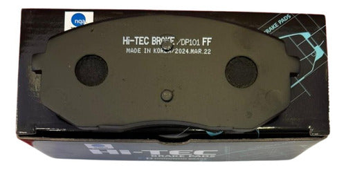 Juego Pastilla Freno Delantero 581012Ba09 Alternativo Hyundai New Santa Fe 07 - 09
