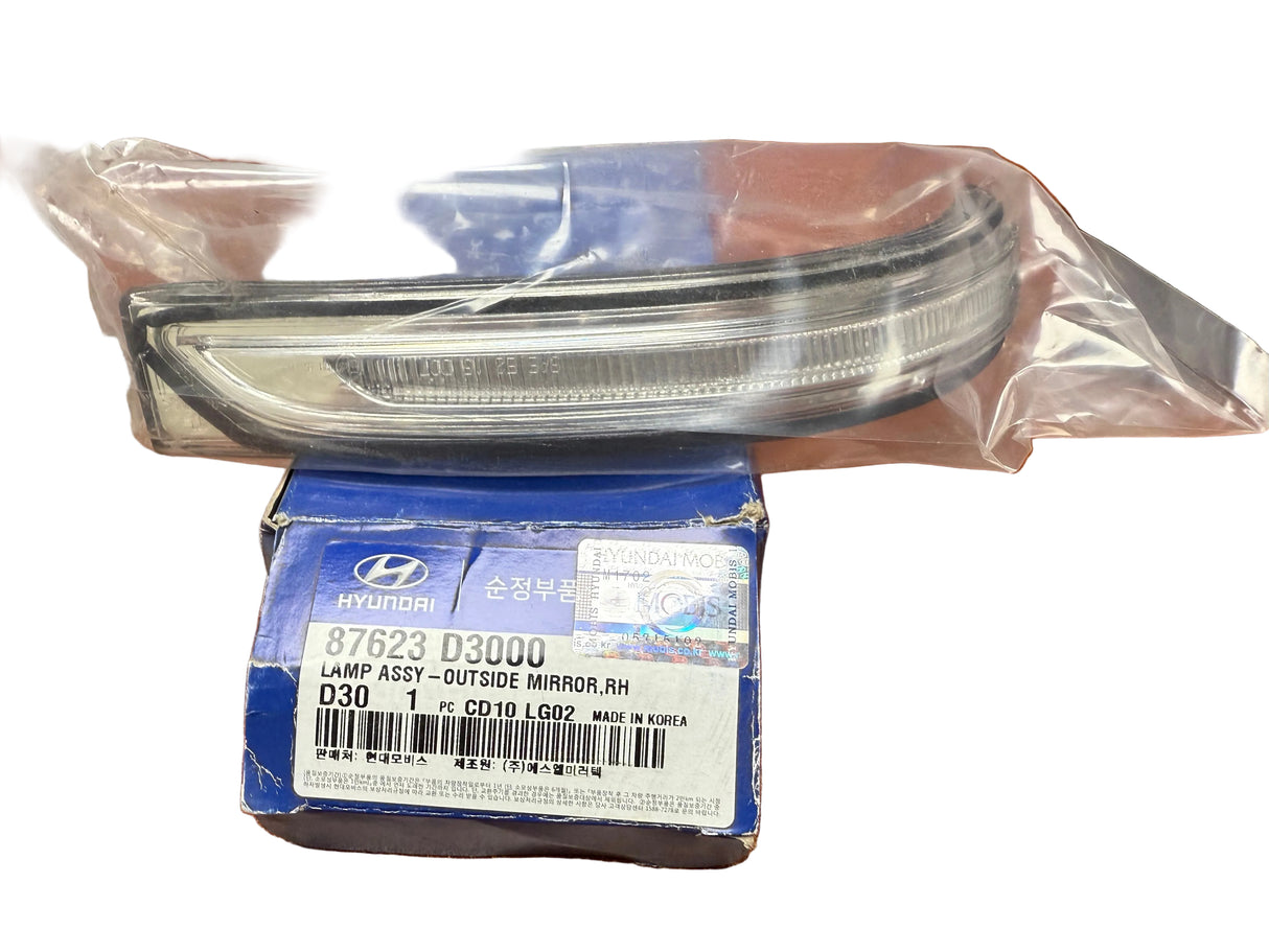 Foco Espejo Izquierdo Hyundai Tucson 2015 a 2021 Original 87613D3000