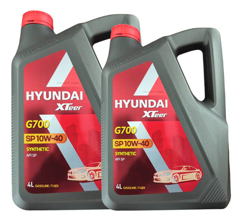 Bidon Aceite 10W40 Hyundai Xteer 4 Litros