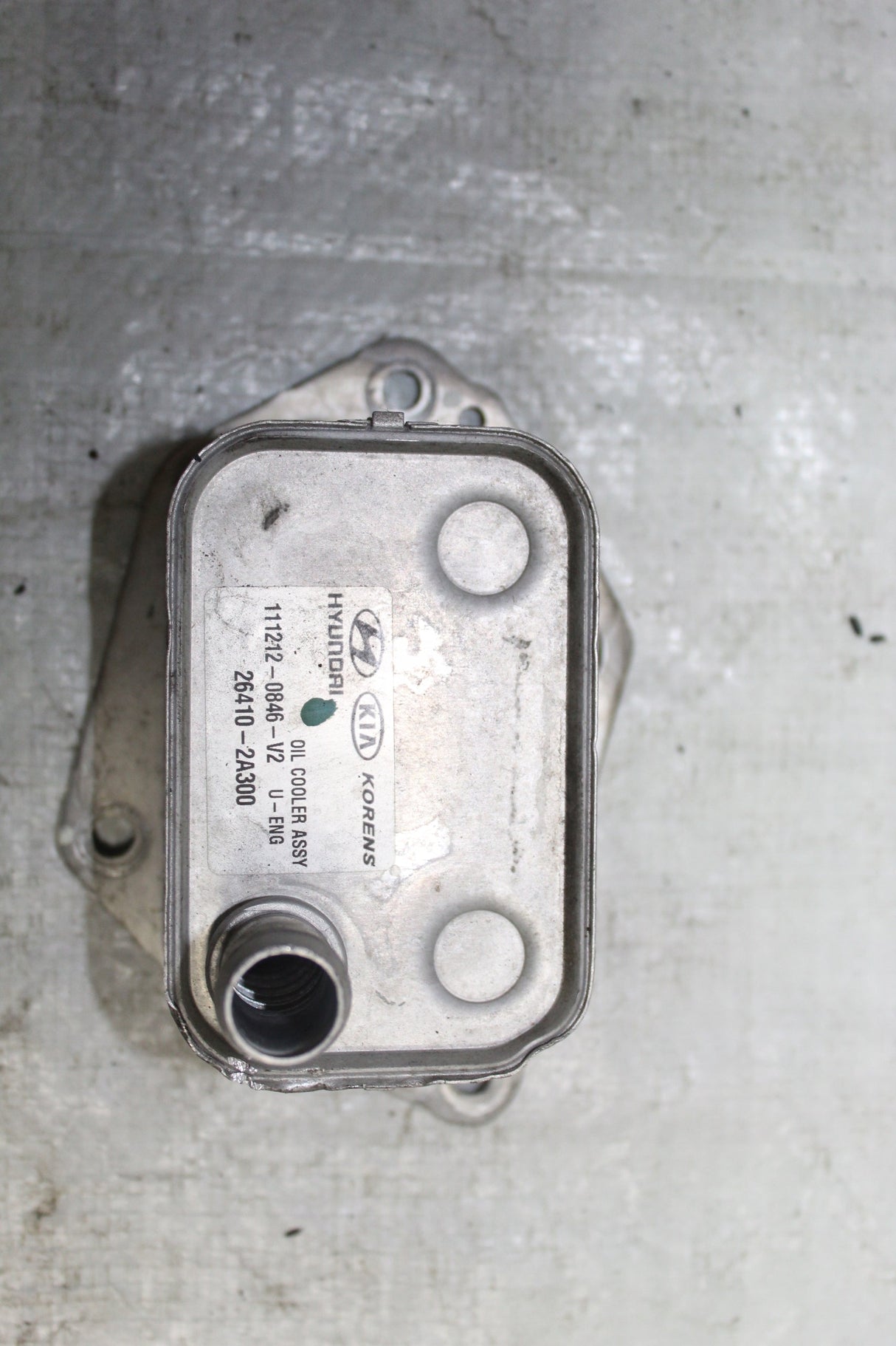 Radiador Aceite Crdi 264102A300 Original Hyundai New Accent Accent Rb