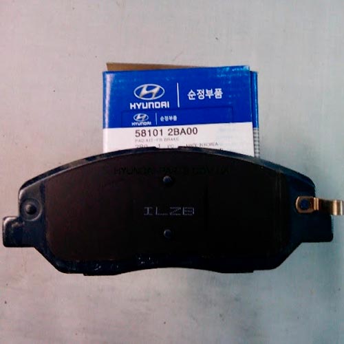 Juego Pastilla Freno Delantero 581012Ba00 Original Hyundai New Santa Fe 07 - 09