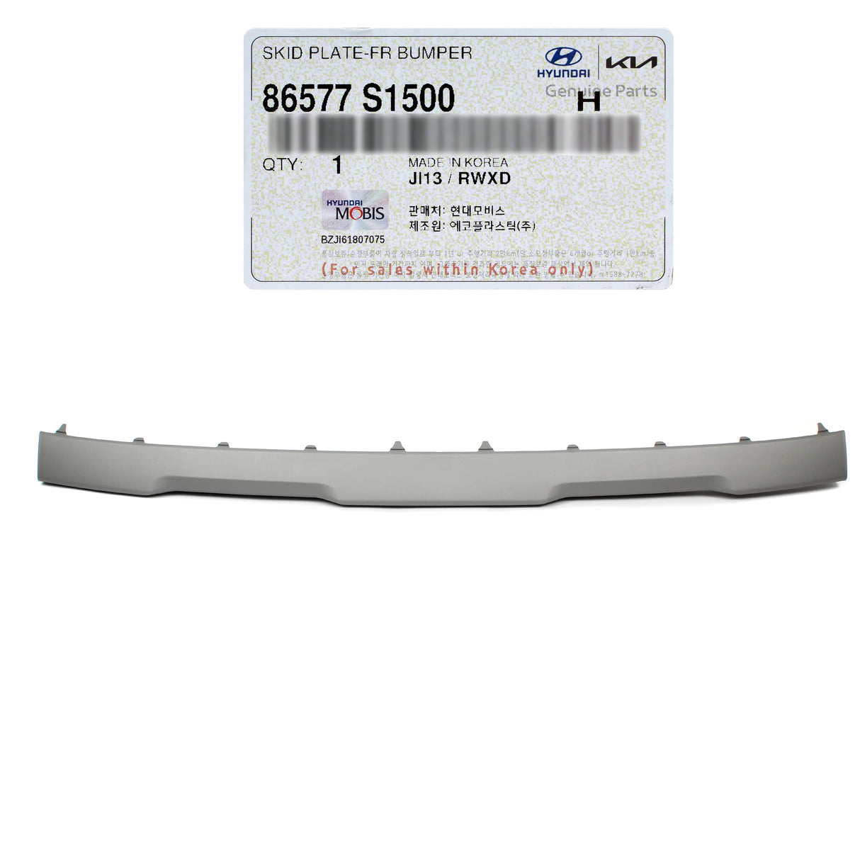 Moldura Inferior Parachoque Del Hyundai Tucson 2021 25 Original 86577N9000