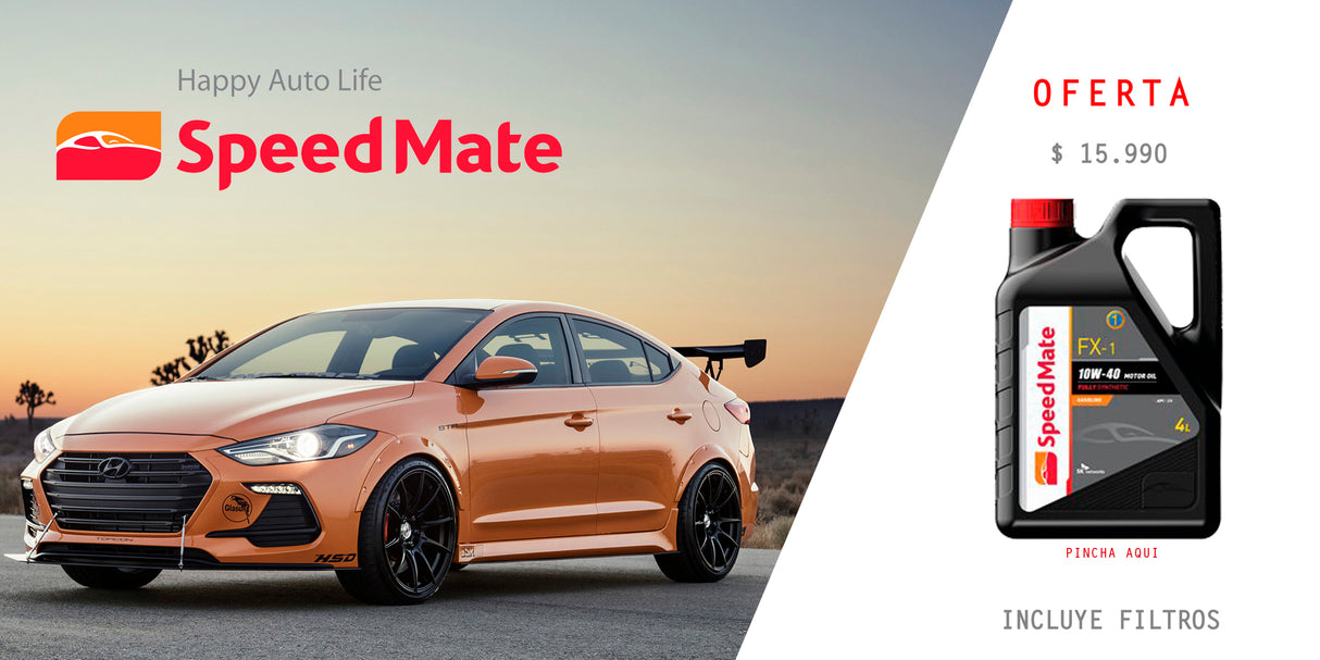 Bidon 10W40 4 Litros Sintetico Speed Mate Korea