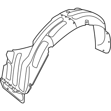 Guardafango Delantero Izquierdo Kia Sportage 2013 2014 2015 868113W500