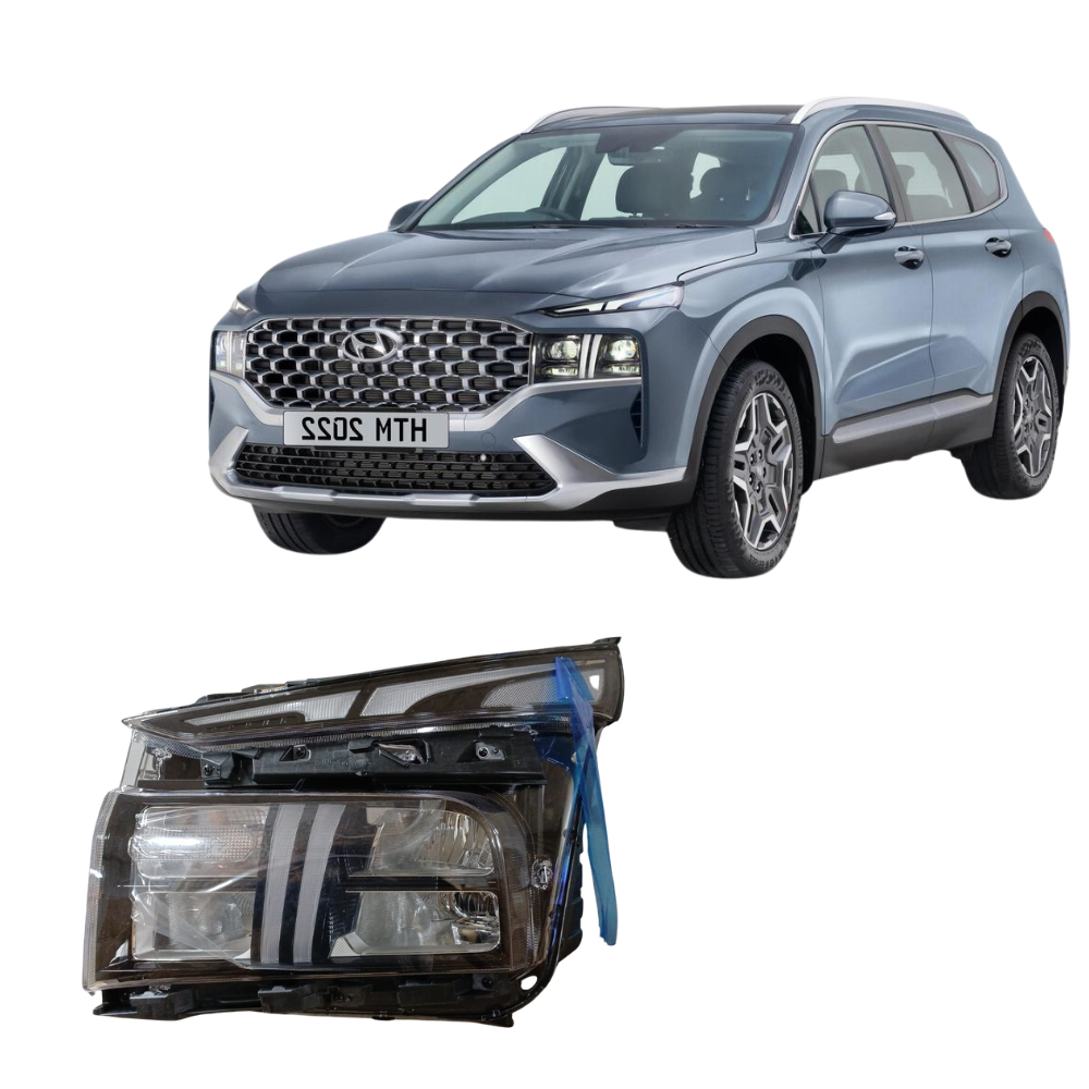 Optico Izquierdo Para Hyundai Santa Fe 2.5 2020 2023 Con Led
