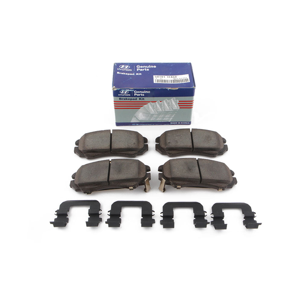Juego Pastilla Freno Delantero 581011Fa50 Original Hyundai Tucson 06 - 10