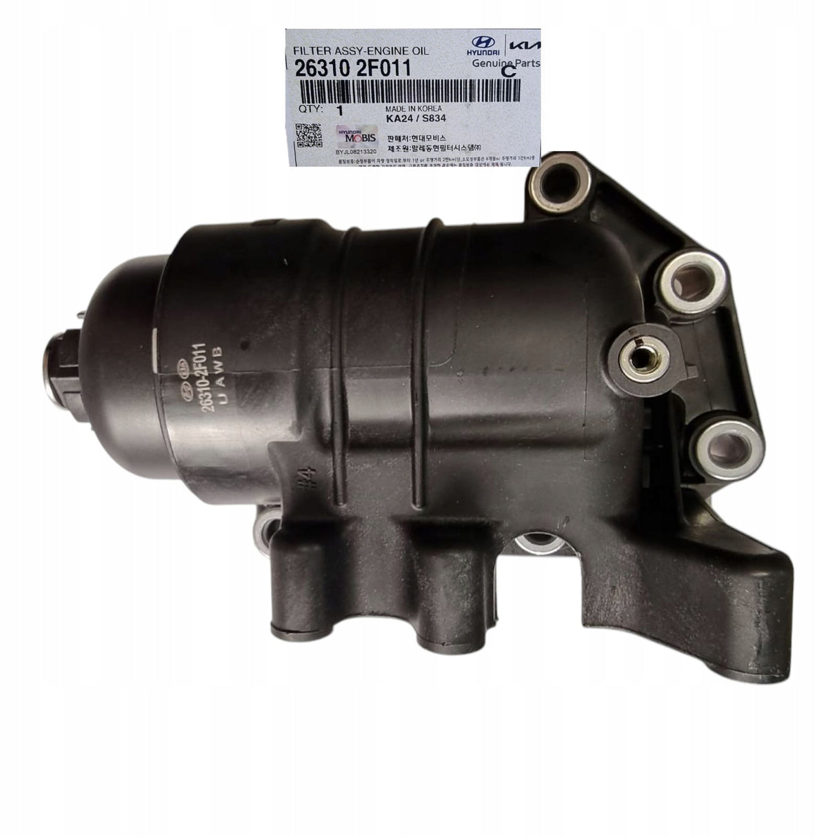 Porta Filtro Aceite Hyundai Santa fe 2013 a 2018 Original 263102F600