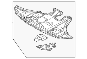Cubre Motor Hyundai Tucson 2024 a 2026 Original 29110N9600