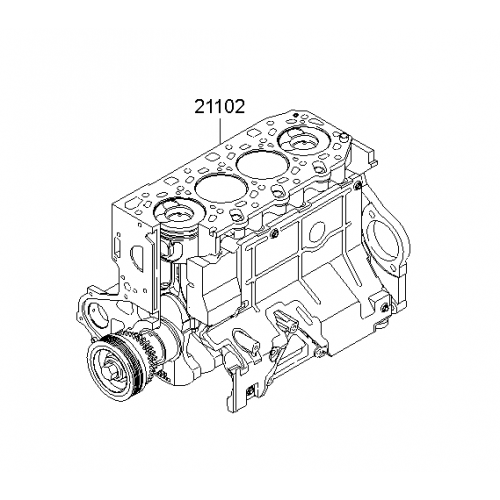 Ensamble Motor Crdi D4Cb Original Hyundai H1 Motor Crdi 17-22