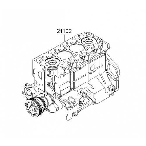 Ensamble Motor CRDI D4CB Original Hyundai H1 Motor CRDI Año 2013->