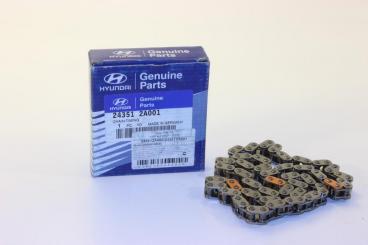 Cadena Bomba Aceite 2010 15 motor 2 2 cc Hyundai Santa Fe Kia Sorento Original 2432225050