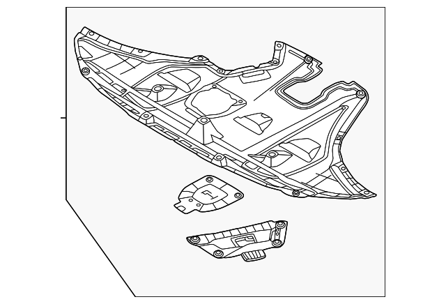 Cubre Motor Hyundai All New Tucson 2021 a 2024 Original 29110N9000