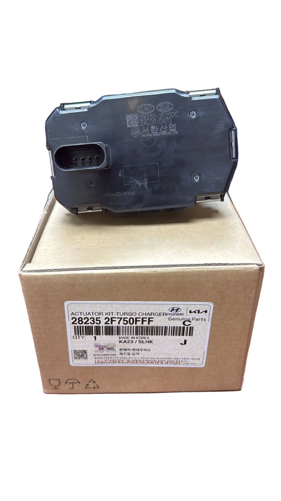 Actuador De Turbo Hyundai Santa Fe 2013 a 2017 Original 282352F750