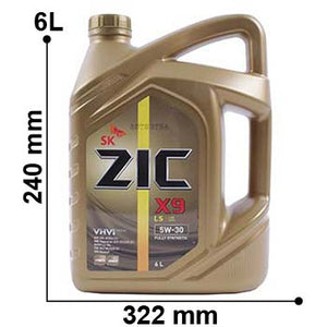 Bidon 10W40 4 Litros Sintetico Marca Zic Korea