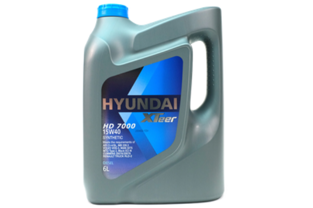 Aceite Para Motor Hyundai Xteer Sintético Diesel 5W30 6 Litros Motor con Dpf