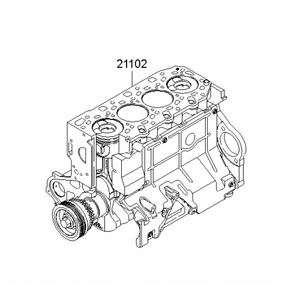 Ensamble Motor Crdi D4Cb Hyundai H350 Solati 2017 a 2024 Original 2J0624AU00