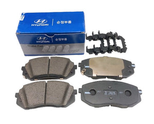 Juego Pastillas Delanteras Hyundai Tucson 2021 a 2025 Original 58101N9A11