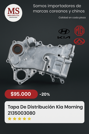 Tapa De Distribución Kia Morning 2017 a 2023 Original 2135003080