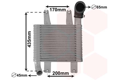 RADIADOR INTERCOOLER TERRACAN 281904X700 Hyundai Genuino